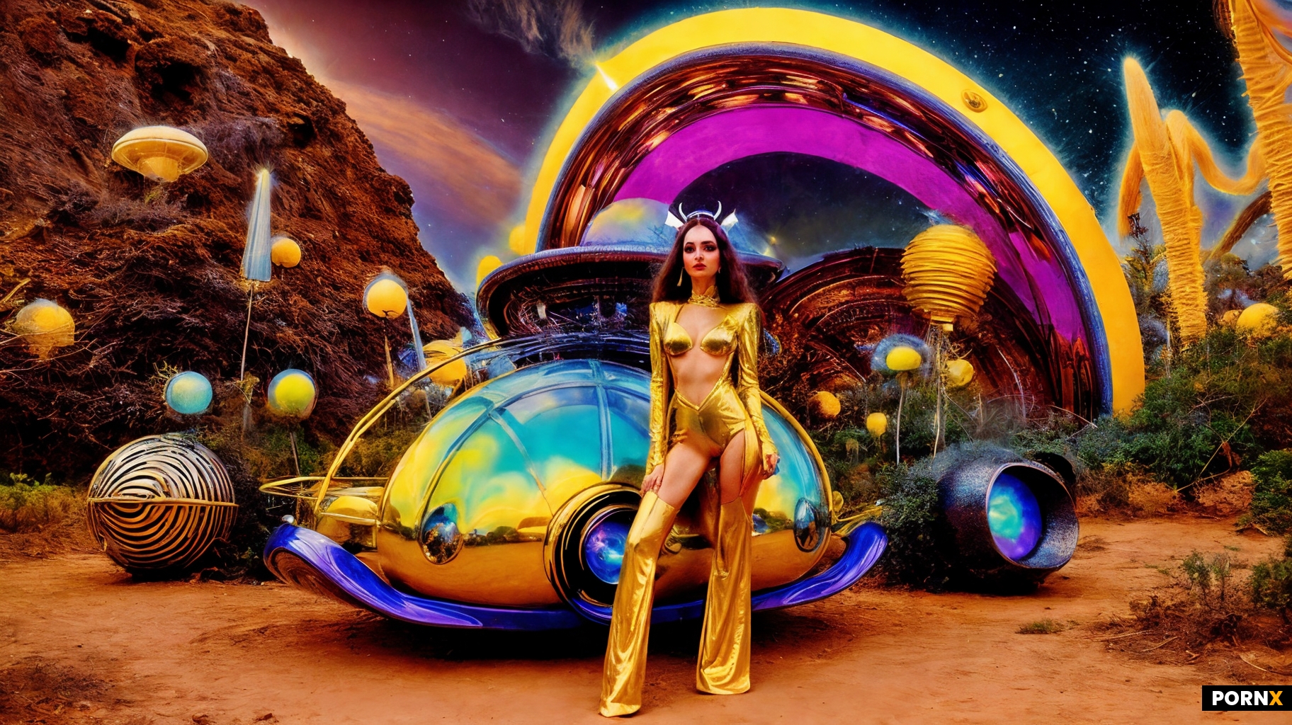 Sexy alien