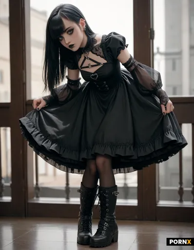cute goth dress