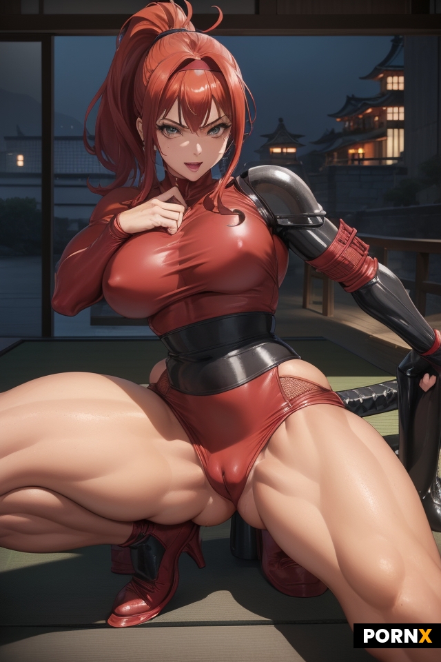 Japanese ninjia woman