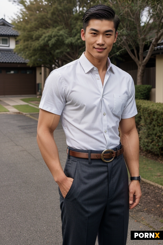 sporty male