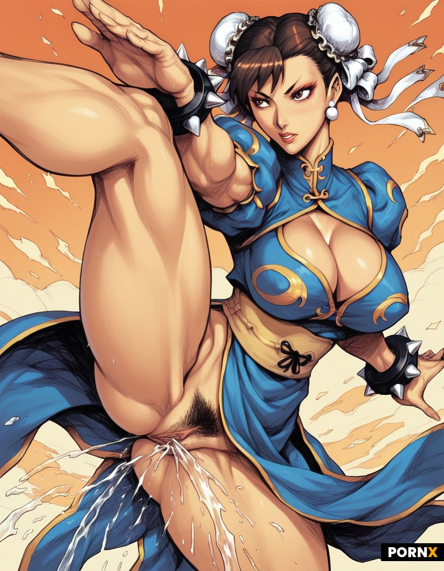 beautiful and gorgeous busty chun-li