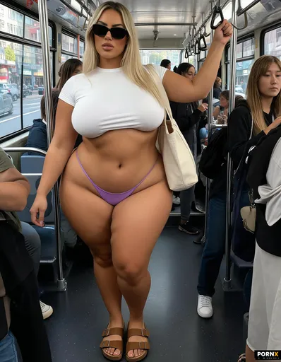 Crowded bus