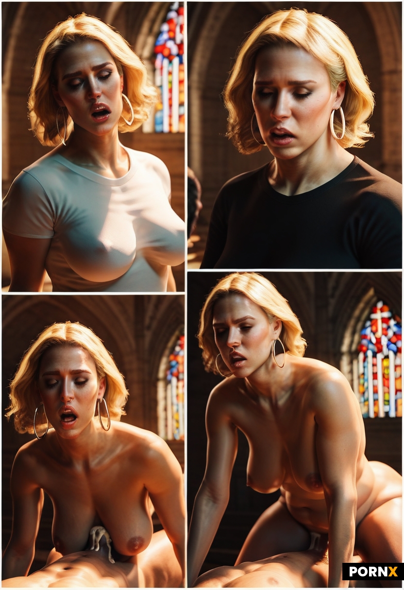 Blonde woman