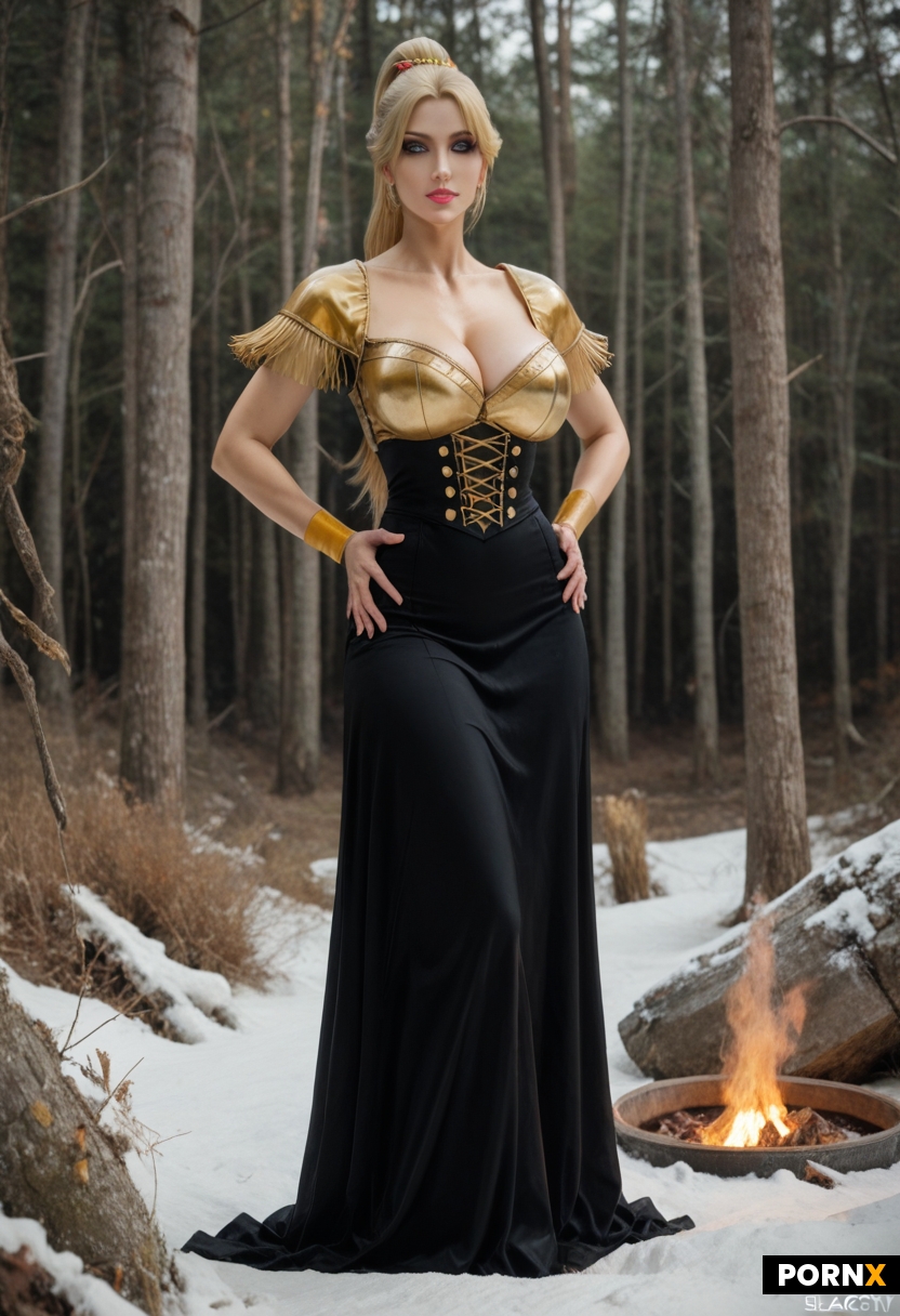 A cute and naive 21-year-old Norwegian rural woman named Sandra