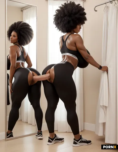 beautiful curvy black woman