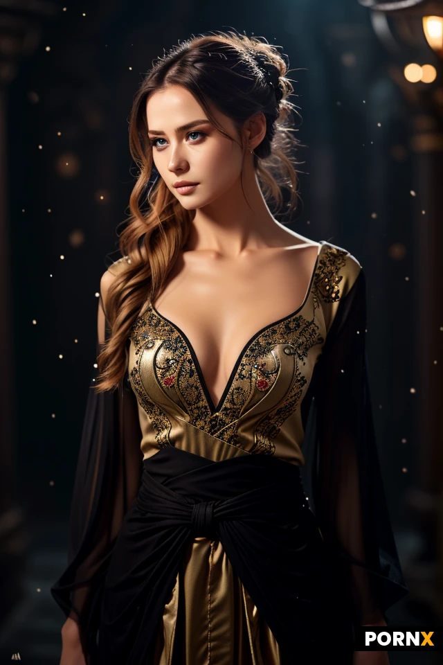 Adult female fantasy mage, medium height, slender athletic build with feminine curves, graceful posture and elegant presence. Beautiful adult woman with striking bright blue eyes and long blonde hair styled into two distinctive symmetrical buns on both sides of her head, with soft loose strands framing her face.
She wears an elegant dark fantasy mage's robe, fitted around the torso and flowing down the body. The robe has a tasteful low neckline and wide draped sleeves that fall loosely from her shoulders and arms, revealing parts of her forearms. Layered lightweight fabrics, subtle magical ornaments and intricate arcane embroidery give the outfit an ancient fantasy appearance. A delicate magical pendant rests at her chest.
She carries an ornate magical staff decorated with glowing blue crystals and ancient runes. Small magical particles and faint arcane symbols surround her hands.
Confident, intelligent and mysterious expression, calm blue eyes, subtle enigmatic smile. Full-body character reference, standing three-quarter pose, entire character
She carries a large two-handed fantasy sword with a massive decorated blade, held naturally and confidently as an experienced swordswoman. A large heavy tower shield is strapped to her other arm, decorated with an ancient emblem.
Full-body character reference, standing pose, three-quarter view, entire character visible from head to boots, neutral fantasy background, detailed anatomy, realistic proportions, highly detailed face, detailed armor and weapons, cinematic fantasy illustration, dramatic but clean lighting, polished anime-inspired fantasy art, high detail, sharp focus, character design sheet aesthetic.