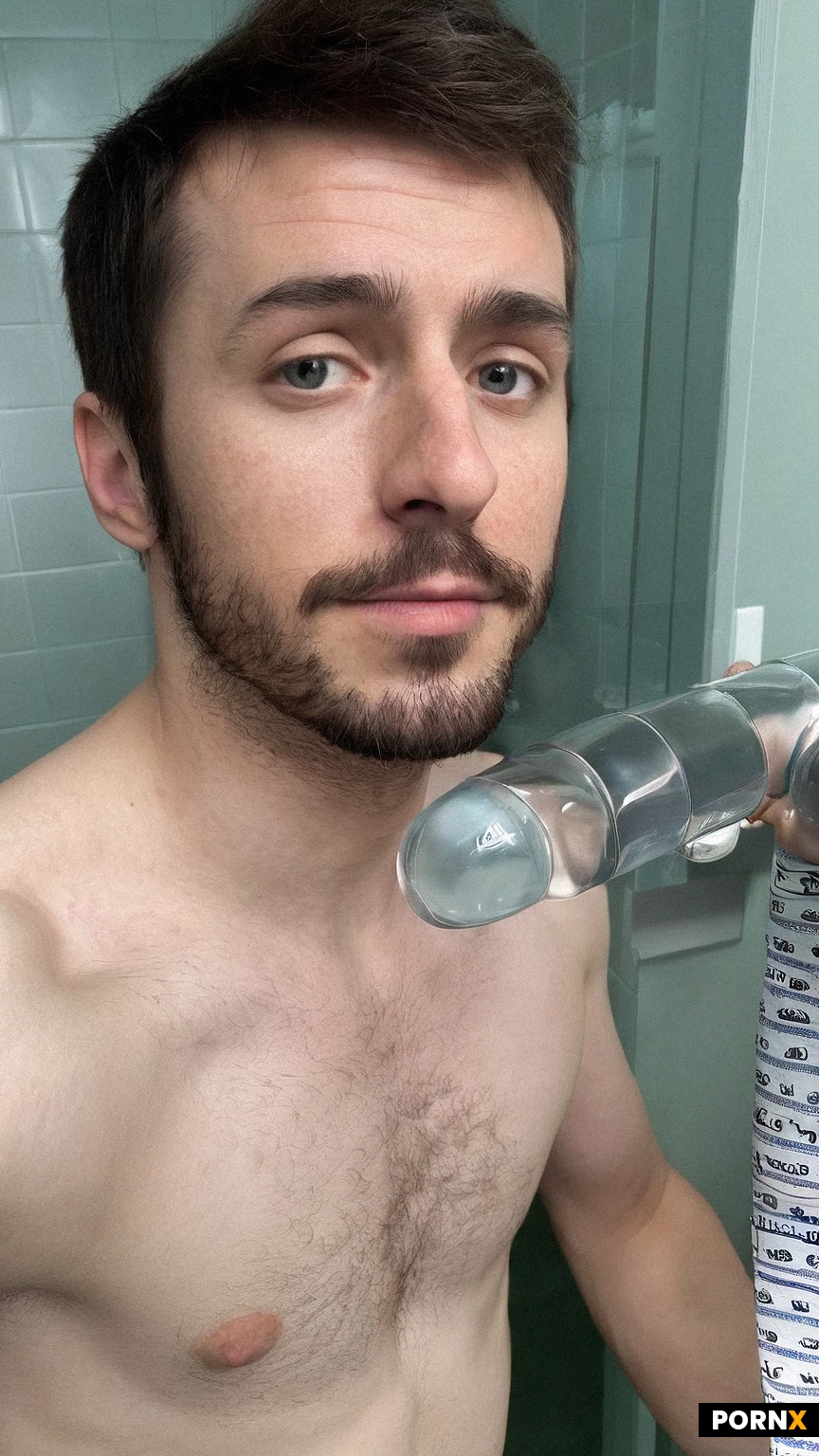 ( gay),(solo cute_man:1.0),(handsome),(selfie:1.3),(grabbing_dildo against chin:1.0),
(designer stubble),( buzz_cut,short_head)
Happy,
(((Skinny_adult,hairy_flat_chest) )),
<lora:055:0.5>,penis,testicles,
Penis,<lora:bettercocks:0.5>,
(Cinematic_lighting),(Highly detailed intricate eyes),(masterpiece, best quality, highres, absurdres)