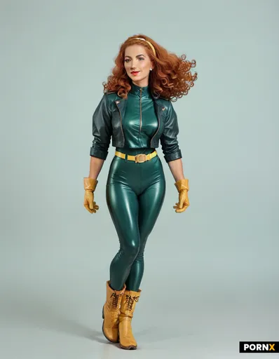 Redhead Irish woman