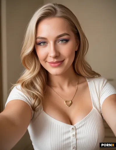 Photorealistic beauty adult woman with long