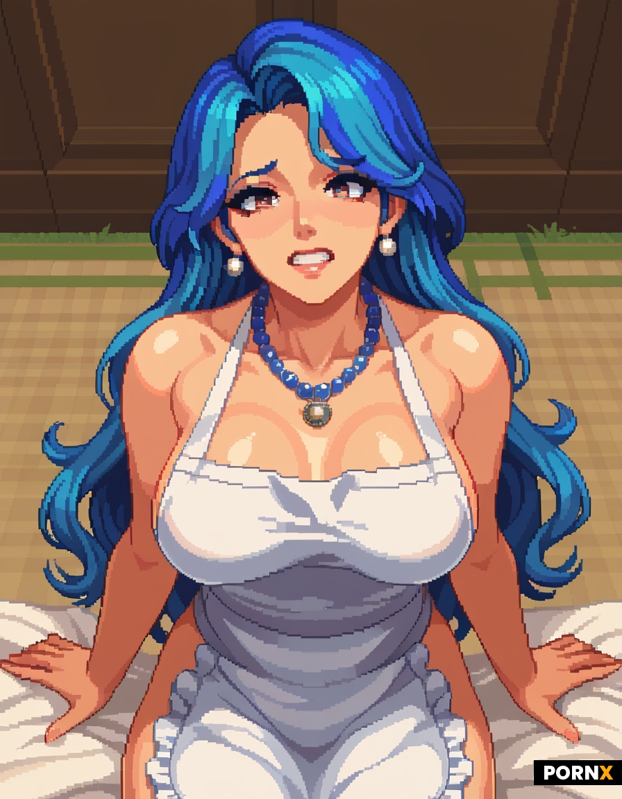 Blue hair