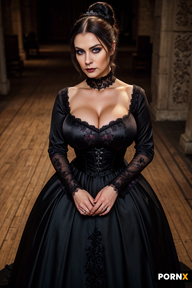 A hyper realistic illustration of a a 50-year-old mistress