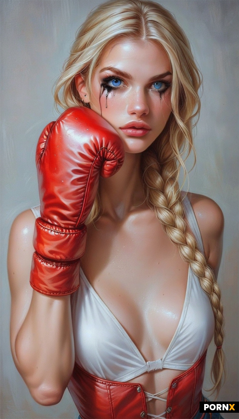 Hot female boxer