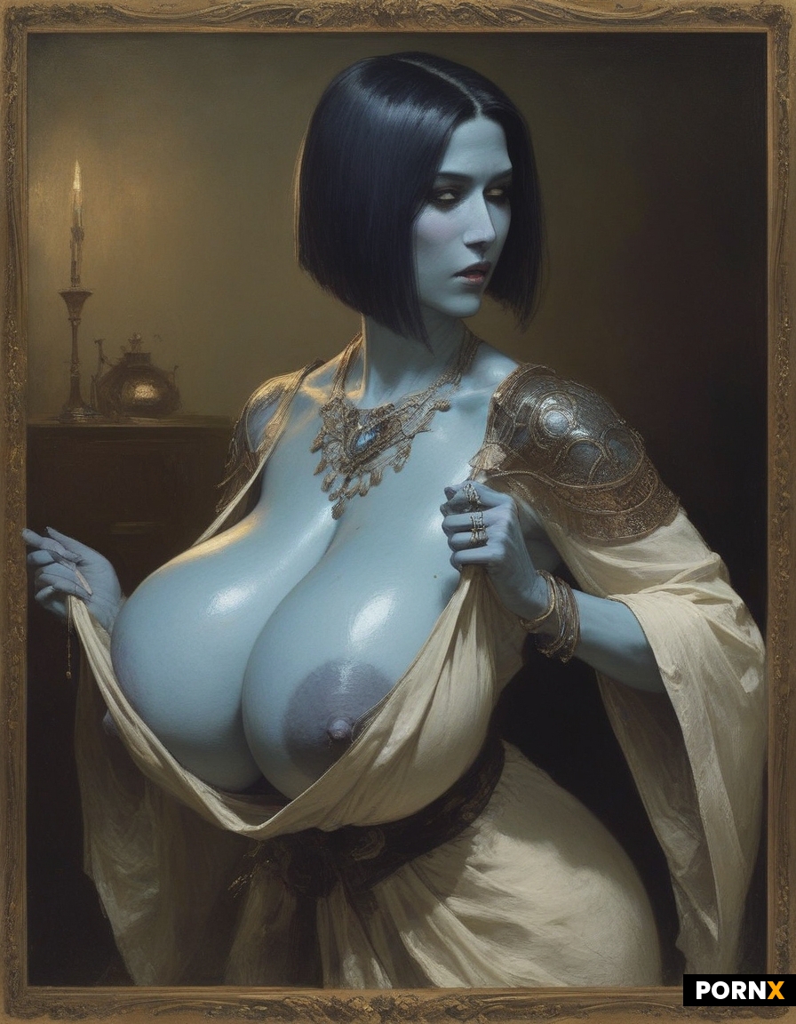 Blue skin