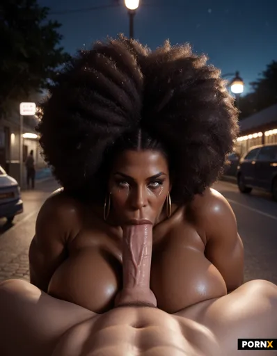 beautiful curvy black woman