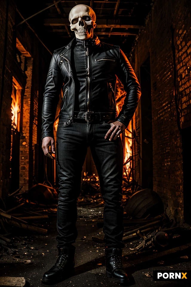 Hot demon biker