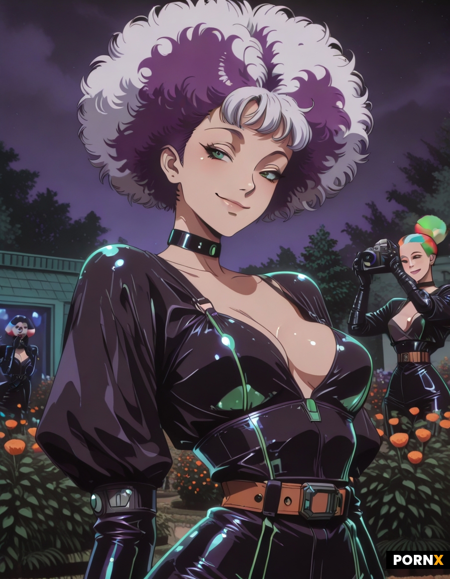 woman solar punk