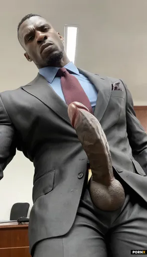 Muscular African man