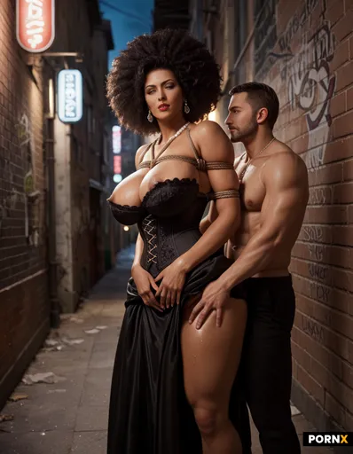 beautiful curvy black woman