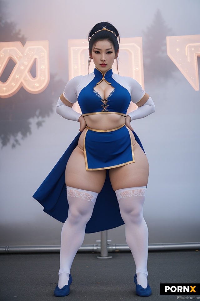 Woman like chun-li