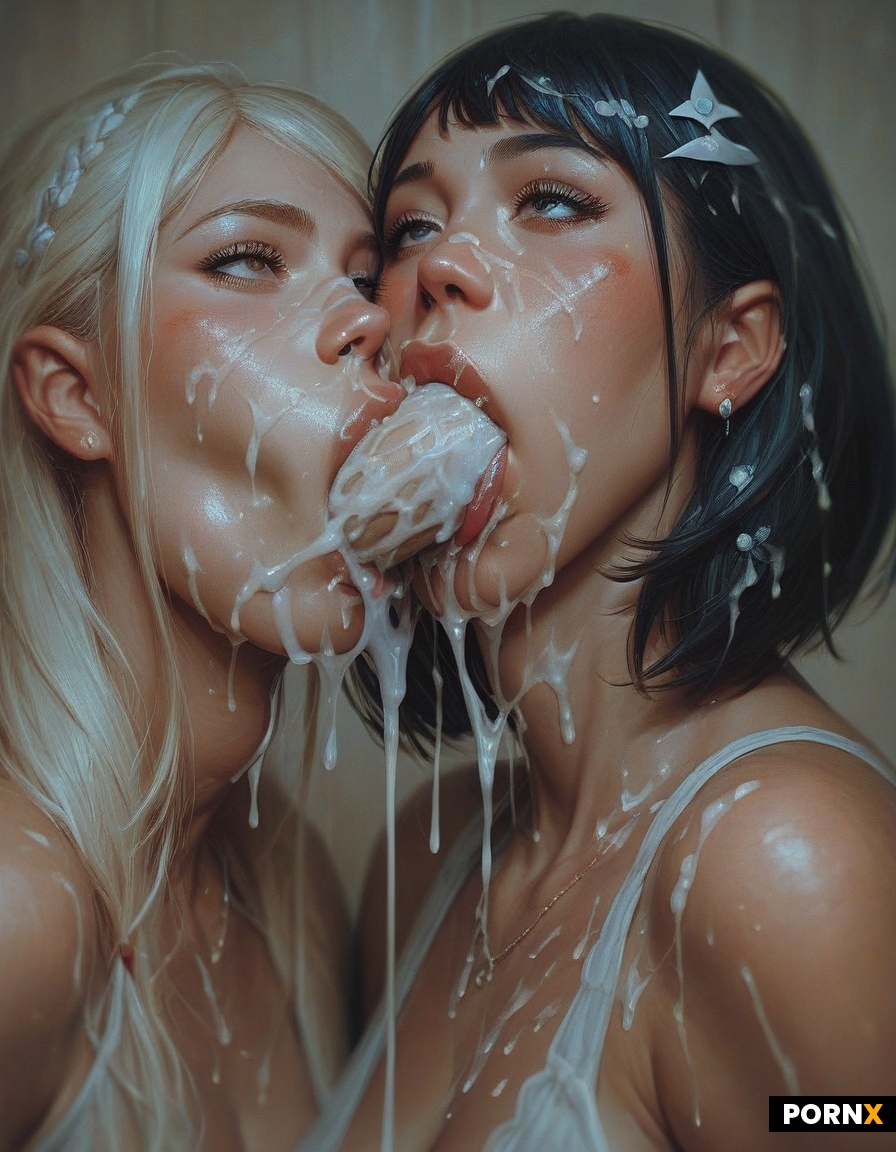 two beautiful and cute women