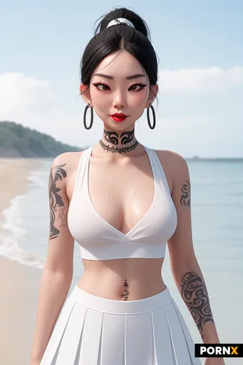 Slim asian girl