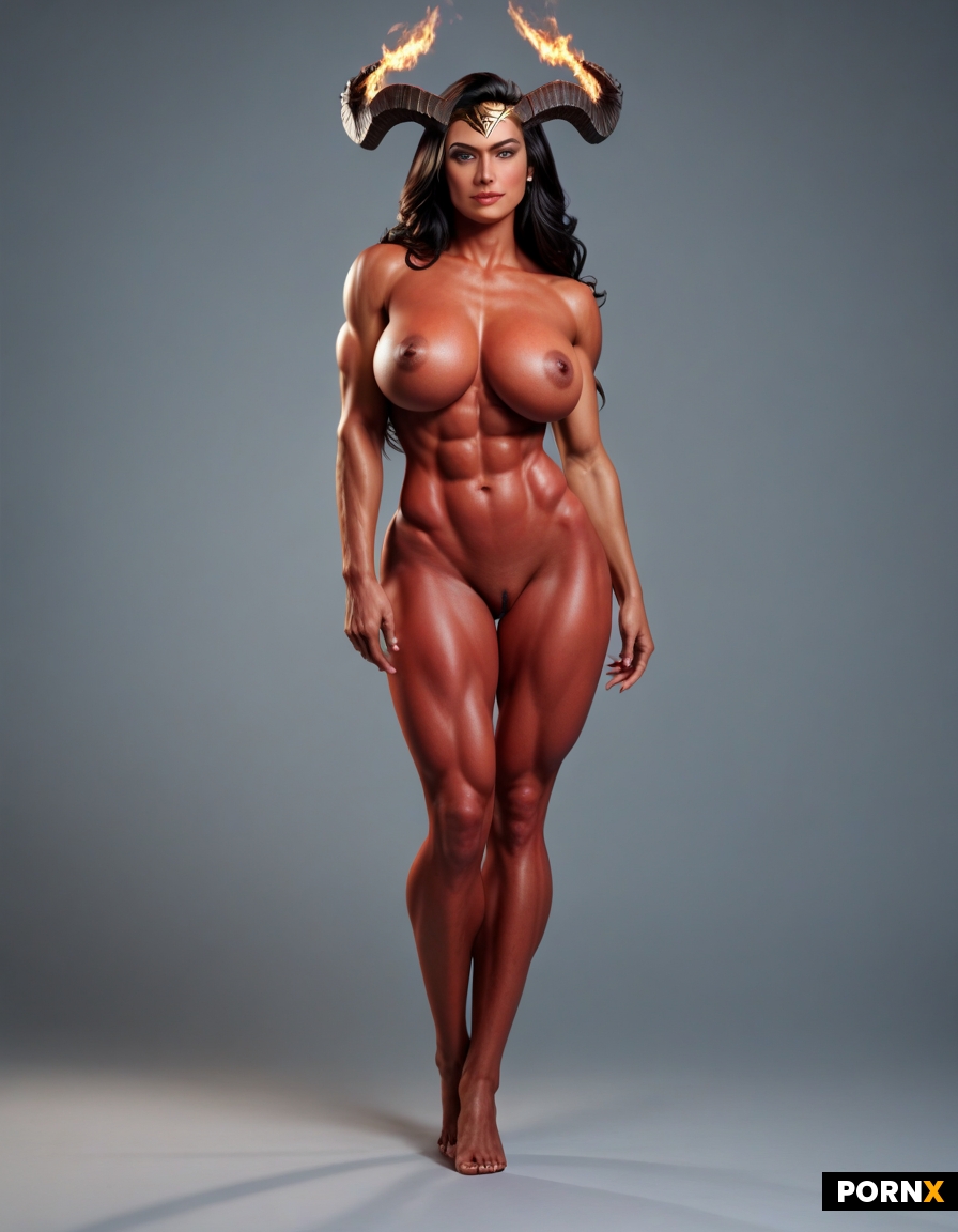 Wonder Woman trasformata in un demone