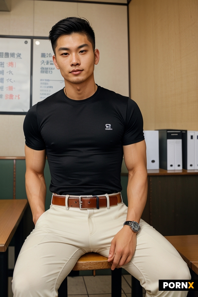 sporty male