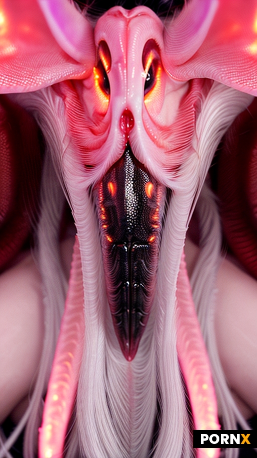 She have a xenomorph skin