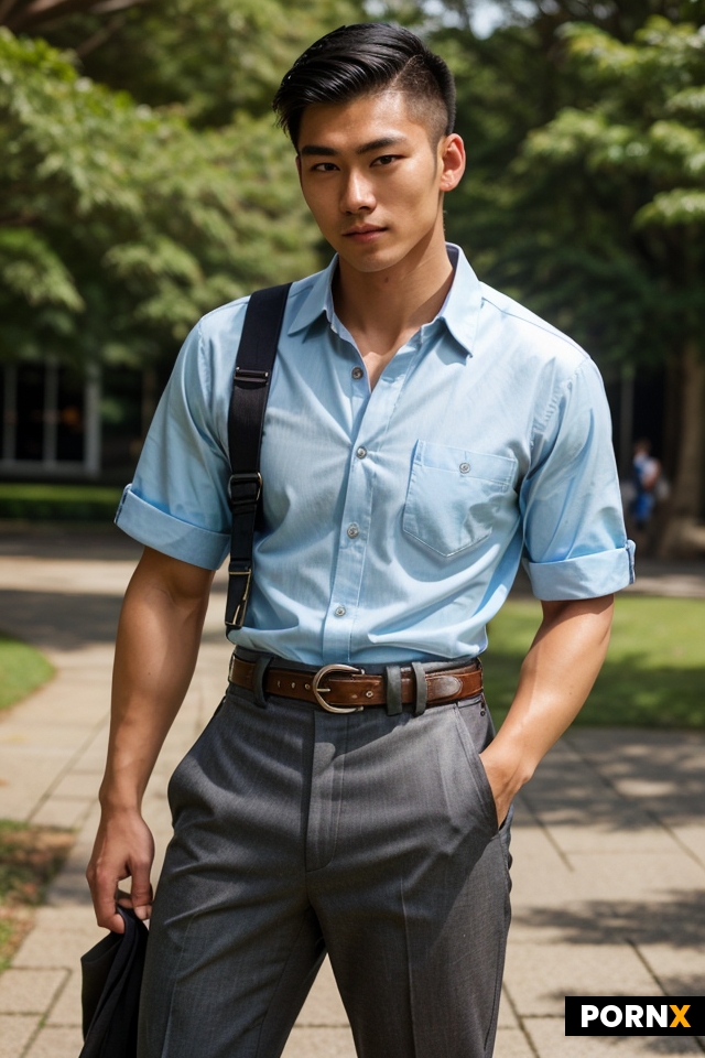 sporty male