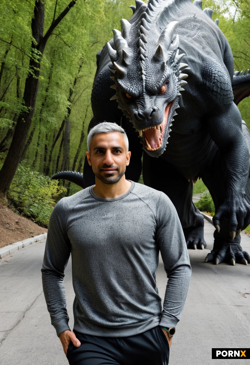 Athletic Arabic man
