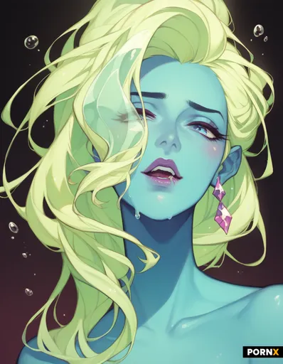oozes a slime girl