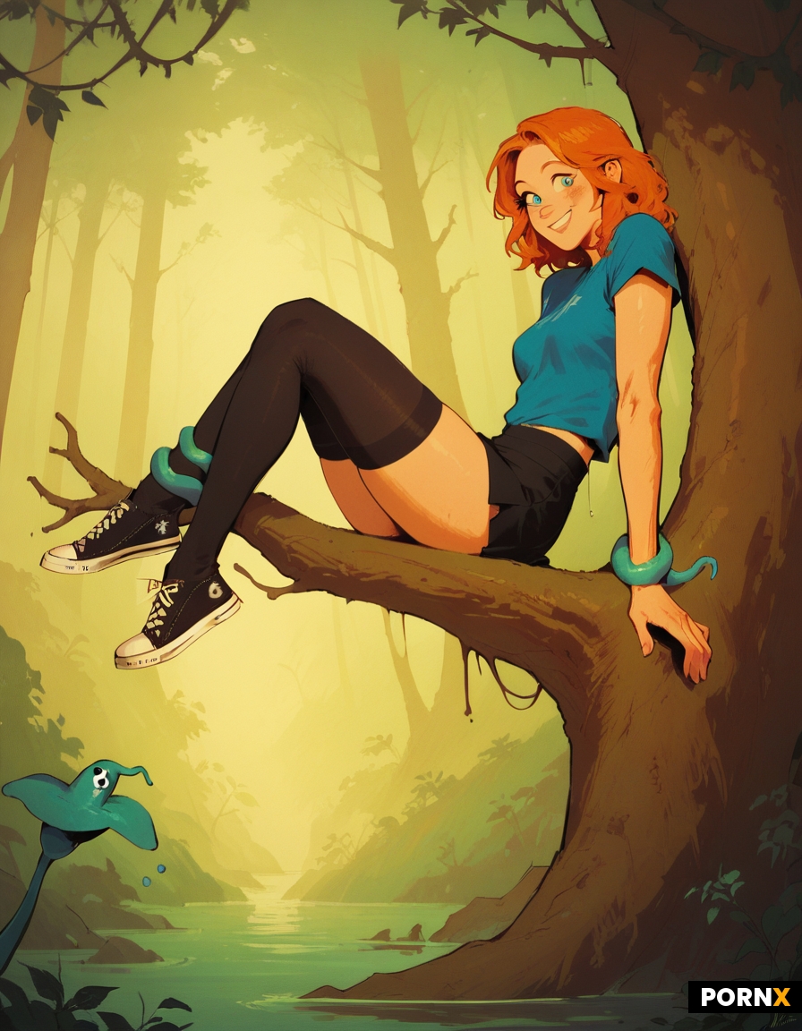 tiny woman