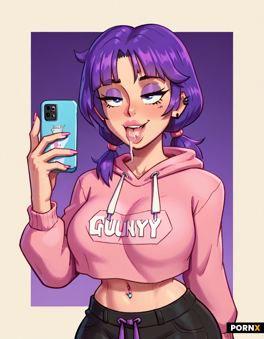SUBJECT : Cute goth woman