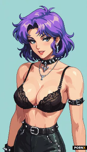Cute goth babe