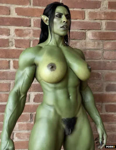 Tough orc woman