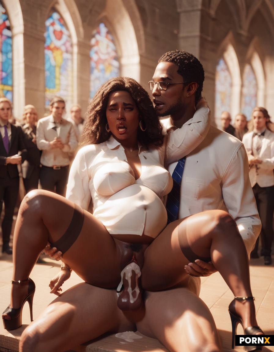 slutty pregnant african
