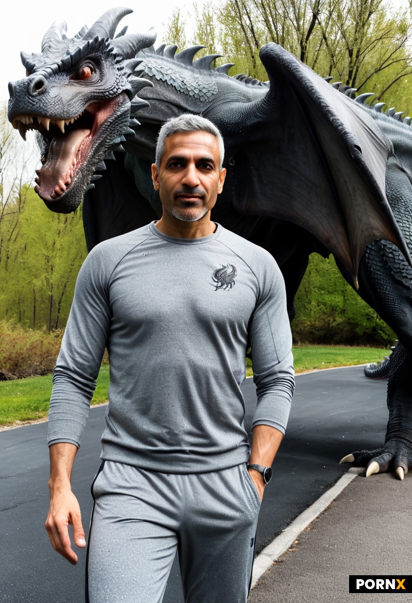 Athletic Arabic man