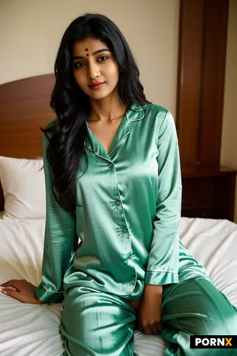 A beautiful Indian woman with long