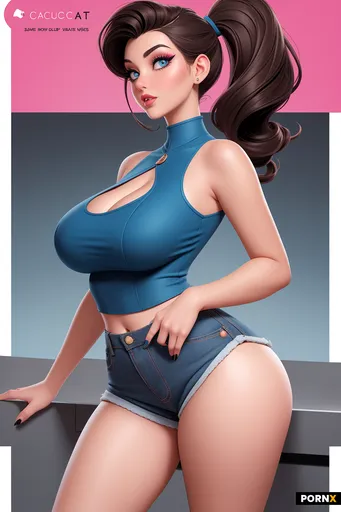 Premium western adult comic book illustration