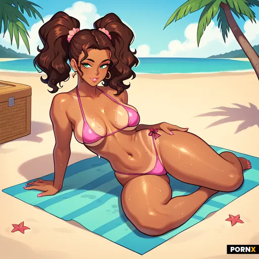 beautiful latina woman