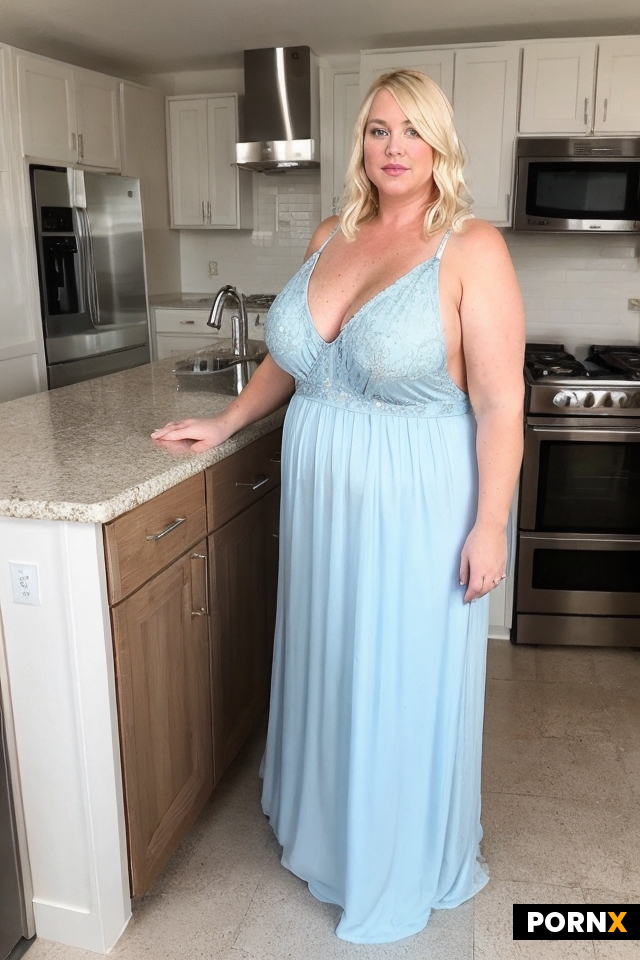 A full body image blonde hair