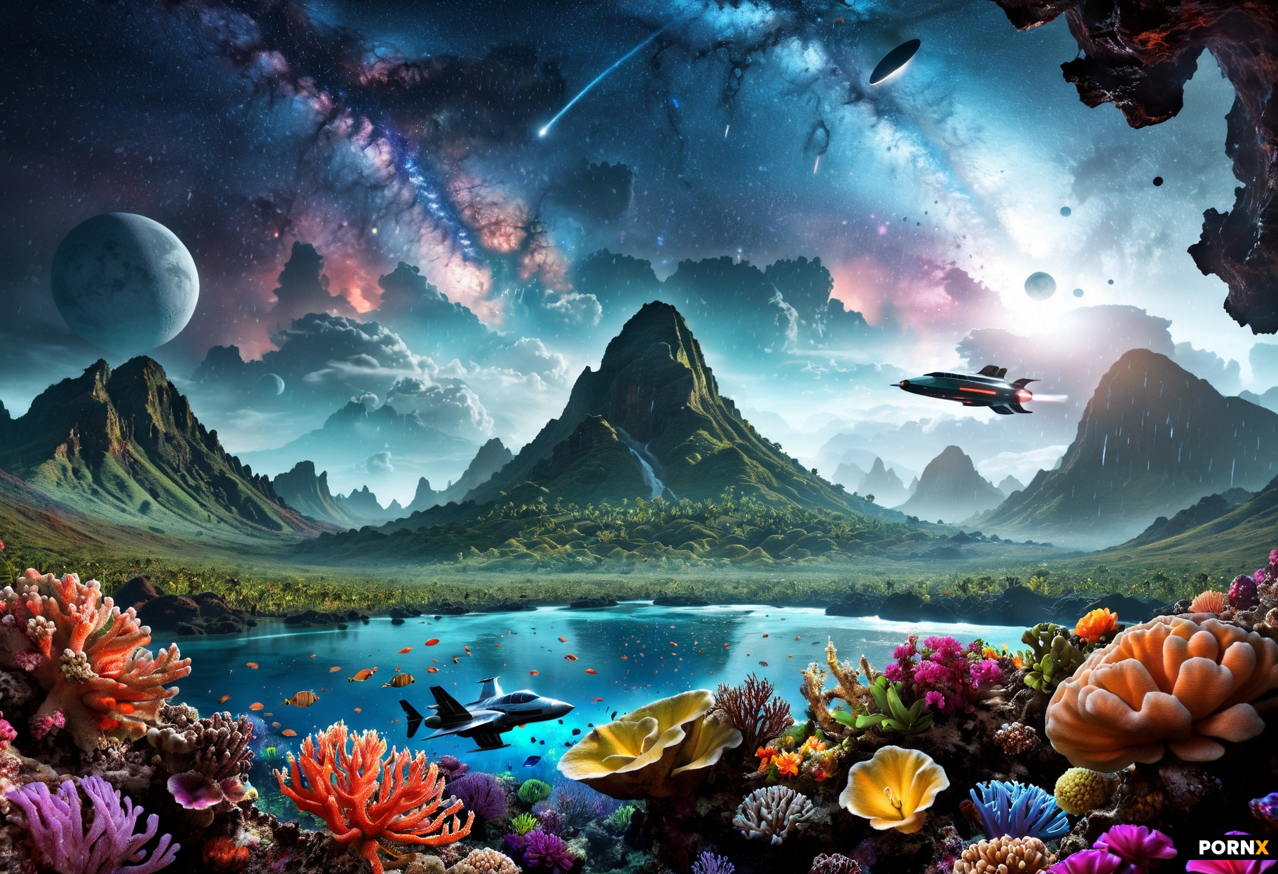 underwater