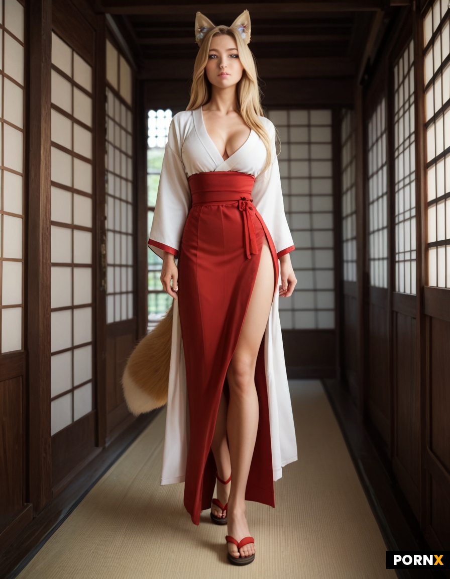 She is a miko
