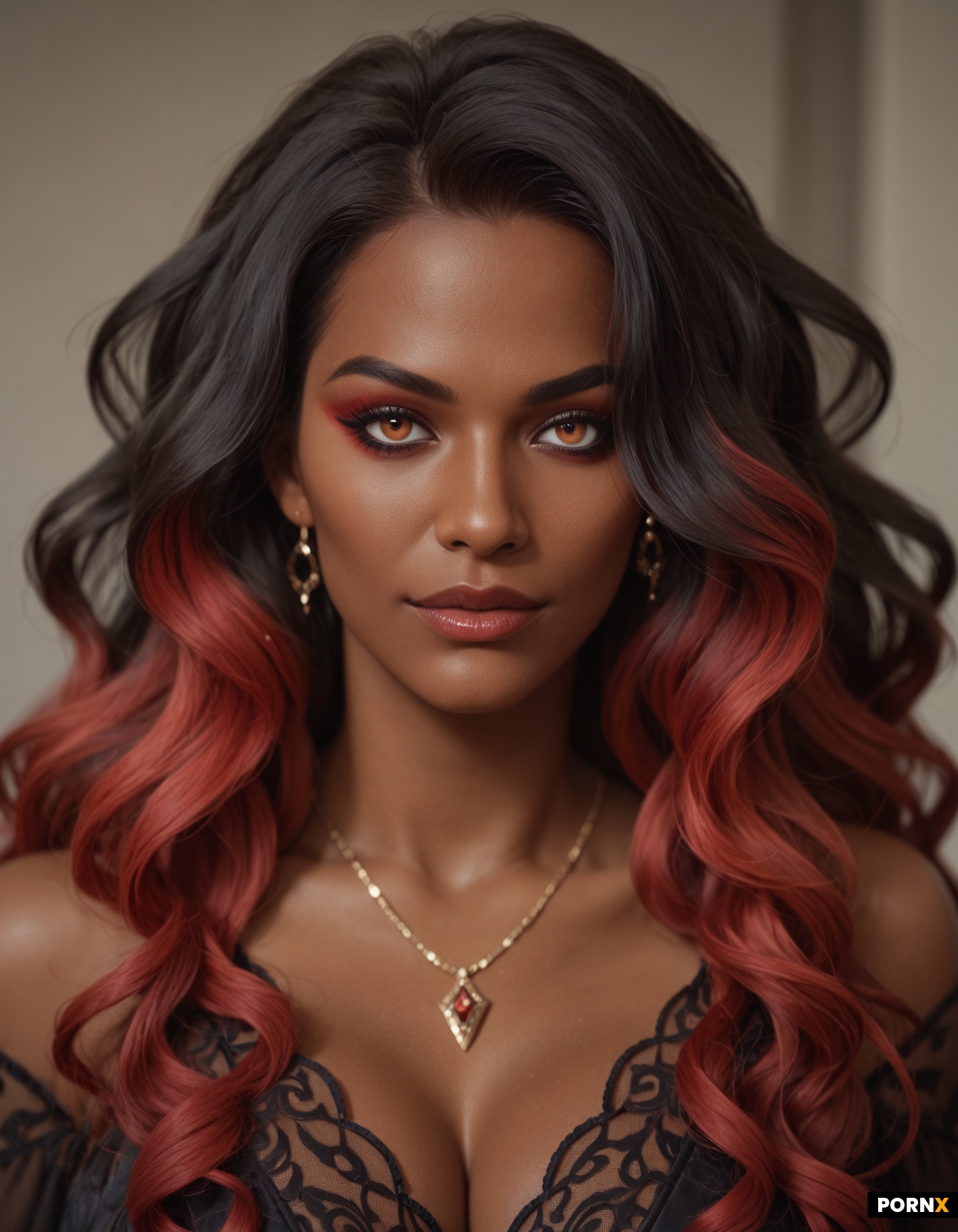 A portrait of a Black woman