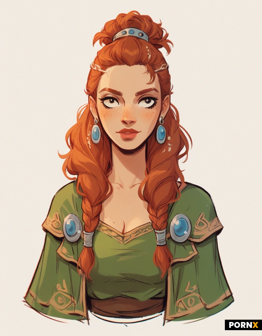 Fantasy dwarf woman