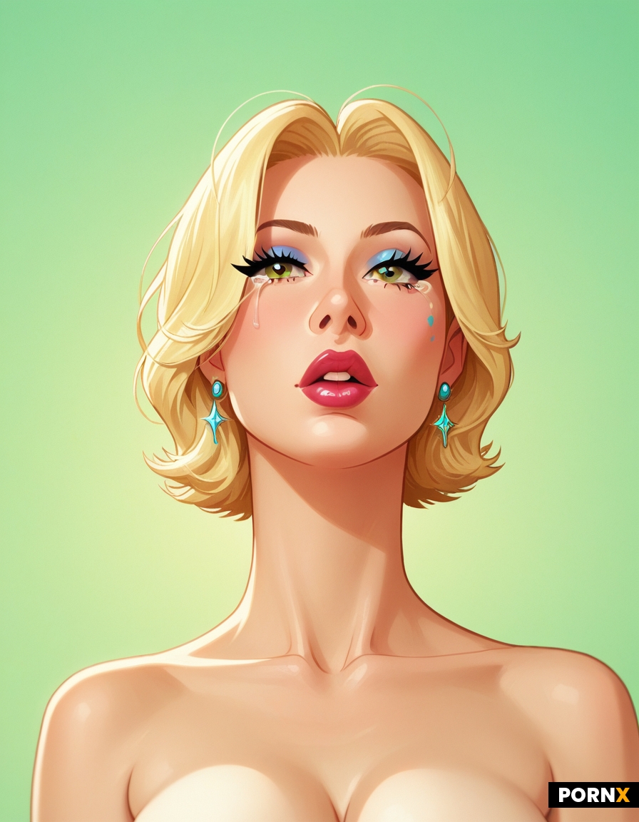 A gorgeous light-skinned woman