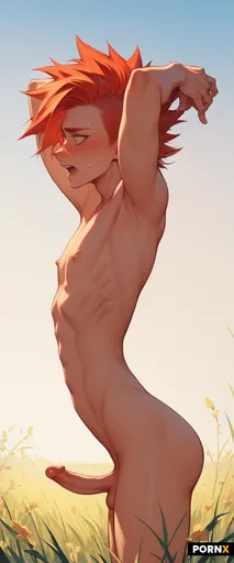 Naked man