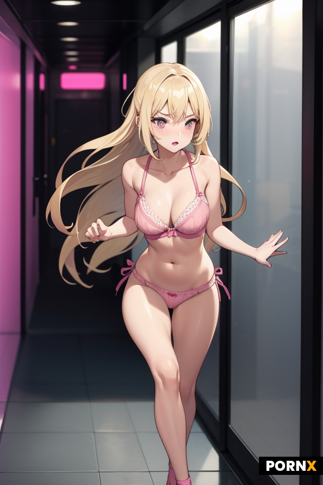 Blonde woman