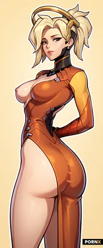 One woman