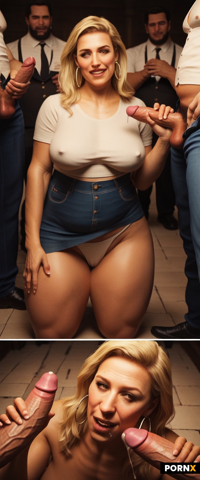 Blonde woman